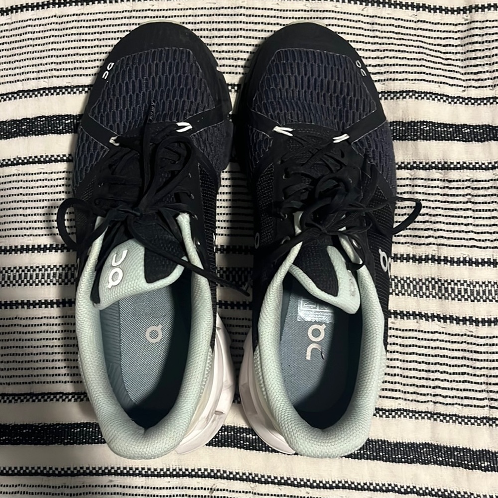 On cloud running shoes